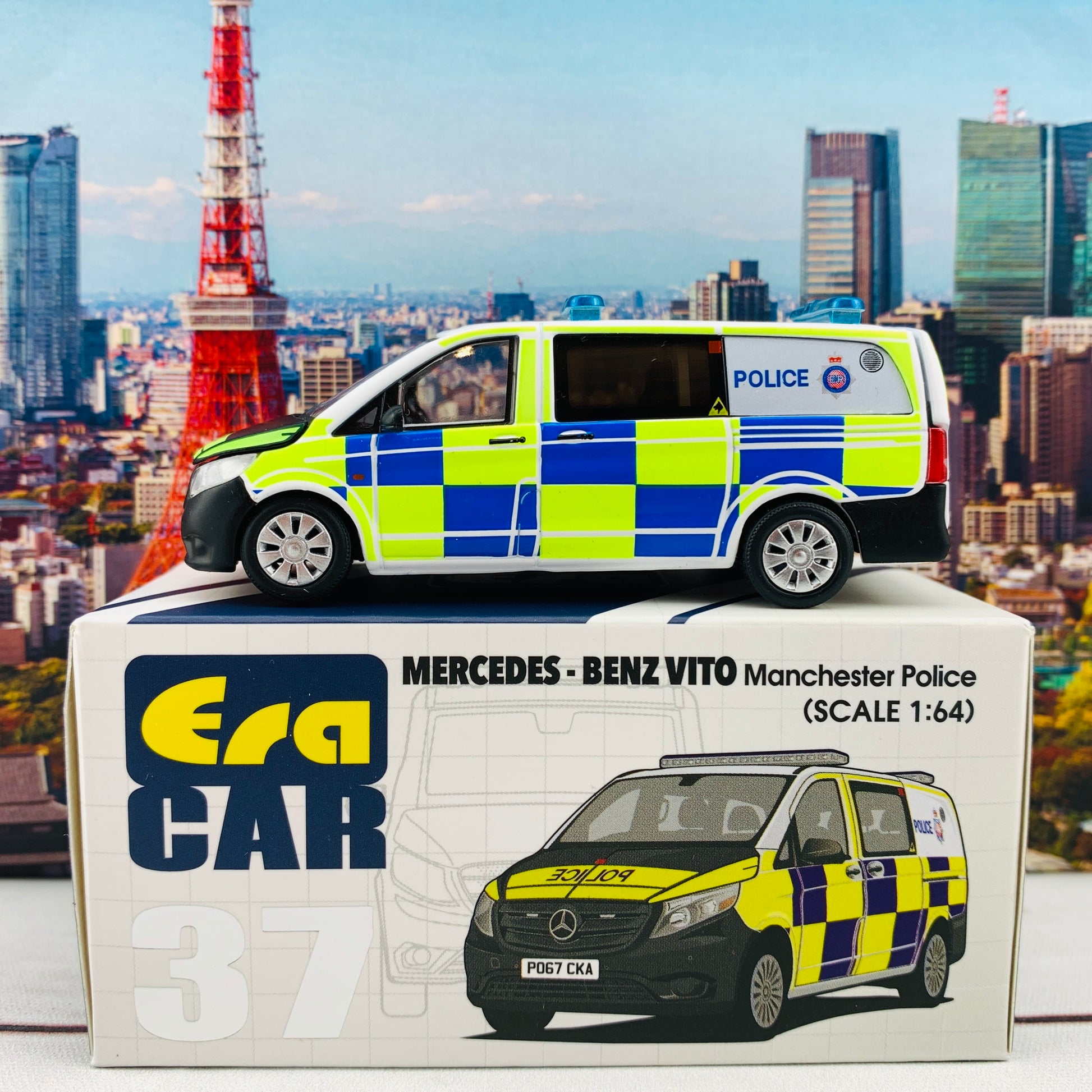ERA CAR 37 1/64 Mercedes-Benz Vito - Manchester Police MB20VITRN37