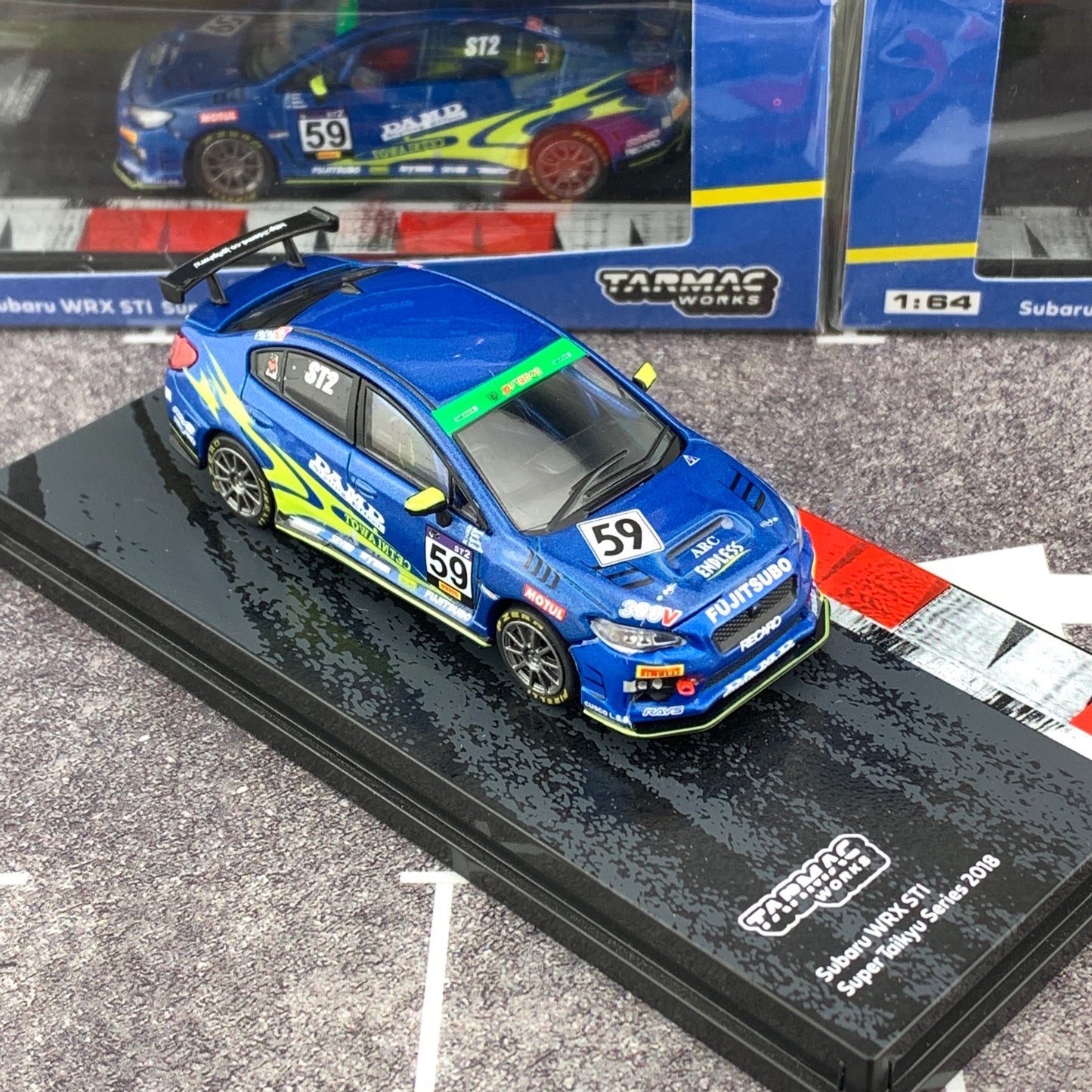 Tarmac Works 1/64 Subaru WRX STi Super Taikyu Series 2018 T64-016-18ST59