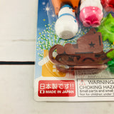 Iwako Japanese Eraser Set - Christmas Set ER-BRI047 Made in Japan