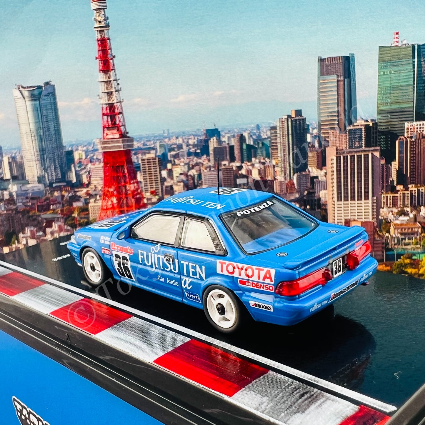 TARMAC WORKS 1/64 HOBBY64 Toyota Corolla Levin AE92 JTC 1991 関谷正徳 / 小河等 * Limited to 1248pcs * T64-036-91JTC36