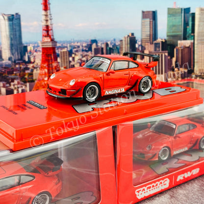 TARMAC WORKS HOBBY64 1/64 RWB 993 Naginata USA Special Edition T64-017-NA