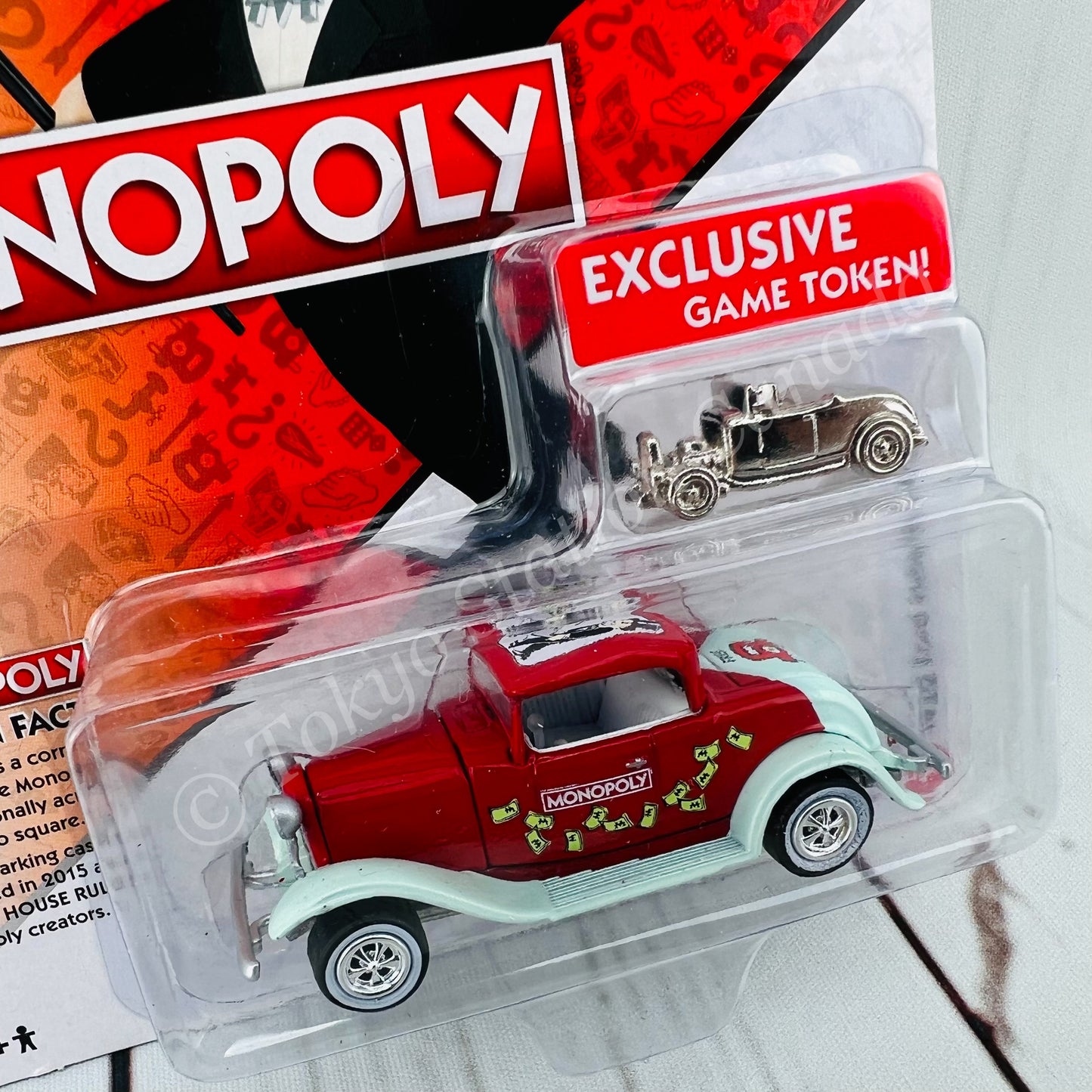 JOHNNY LIGHTNING 1/64 MONOPOLY 1932 Ford Hiboy Coupe 849398054994