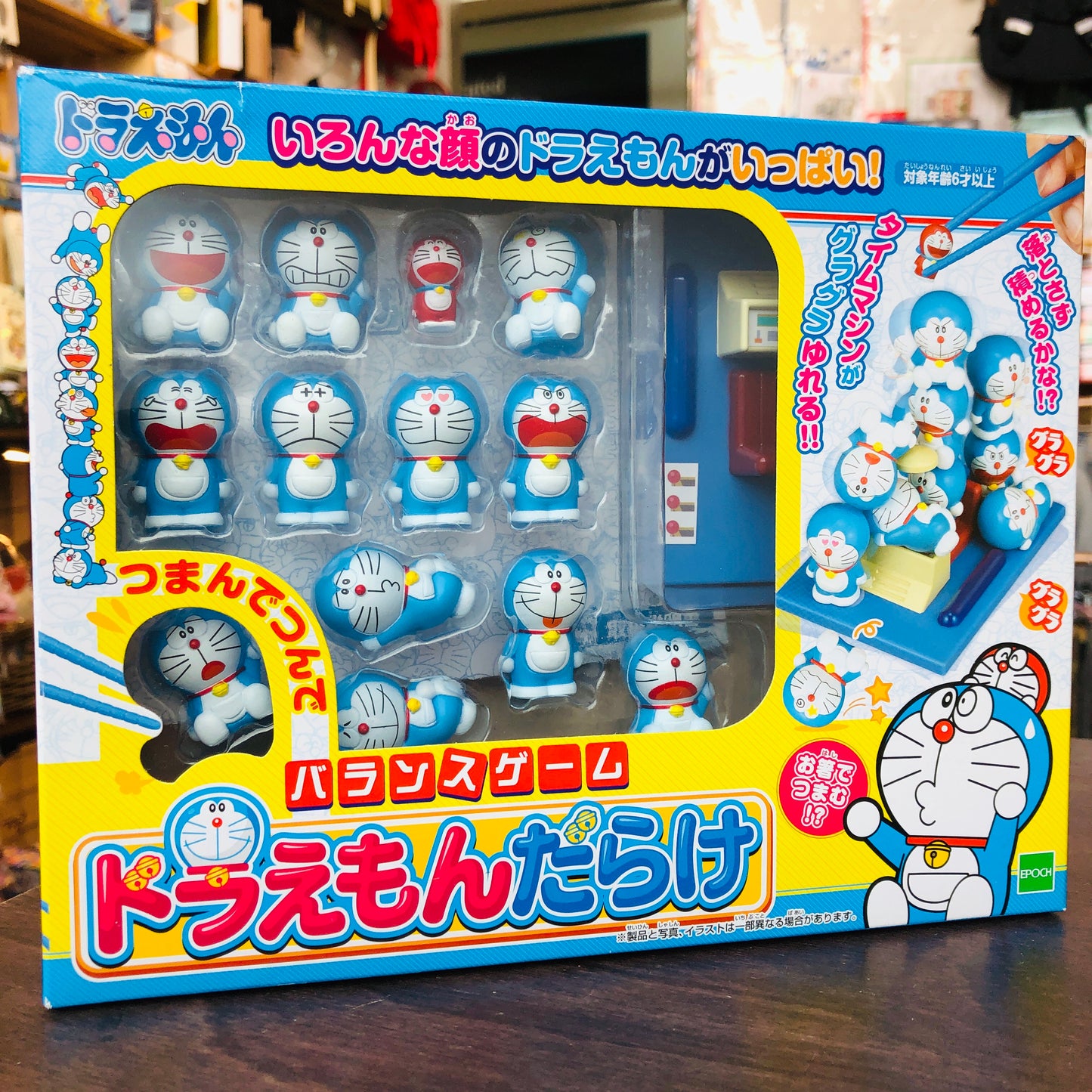 PINCHING & PILED UP BALANCE GAME DORAEMON RIDDLED by EPOCH