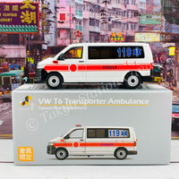 Tiny 微影 VW T6 Transporter Ambulance Taiwan Fire Department Member Exclusive 台灣消防局救護車 [會員限定] ATC64846