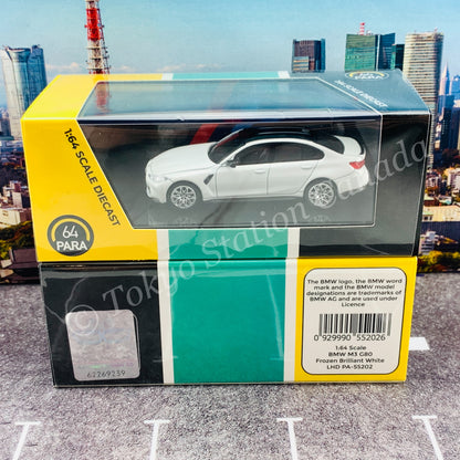 PARA64 1/64 BMW M3 G80 Frozen Brilliant White LHD PA-55202
