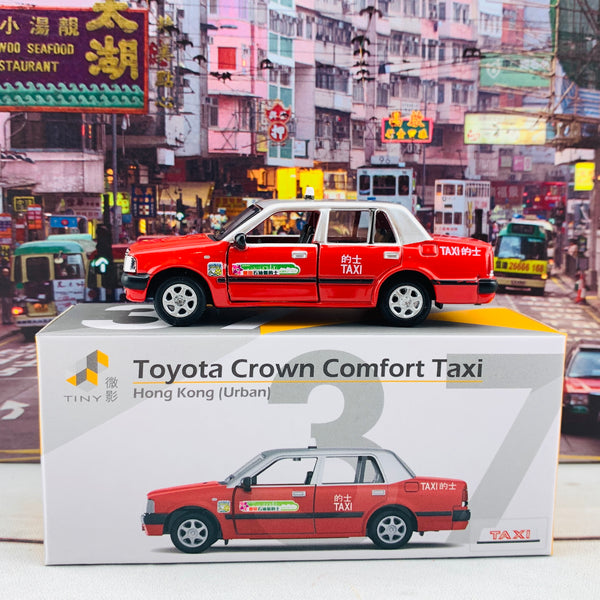 Tiny 微影 37 Toyota Crown Comfort Taxi 4 Seats (Hong Kong Urban) ATC64969