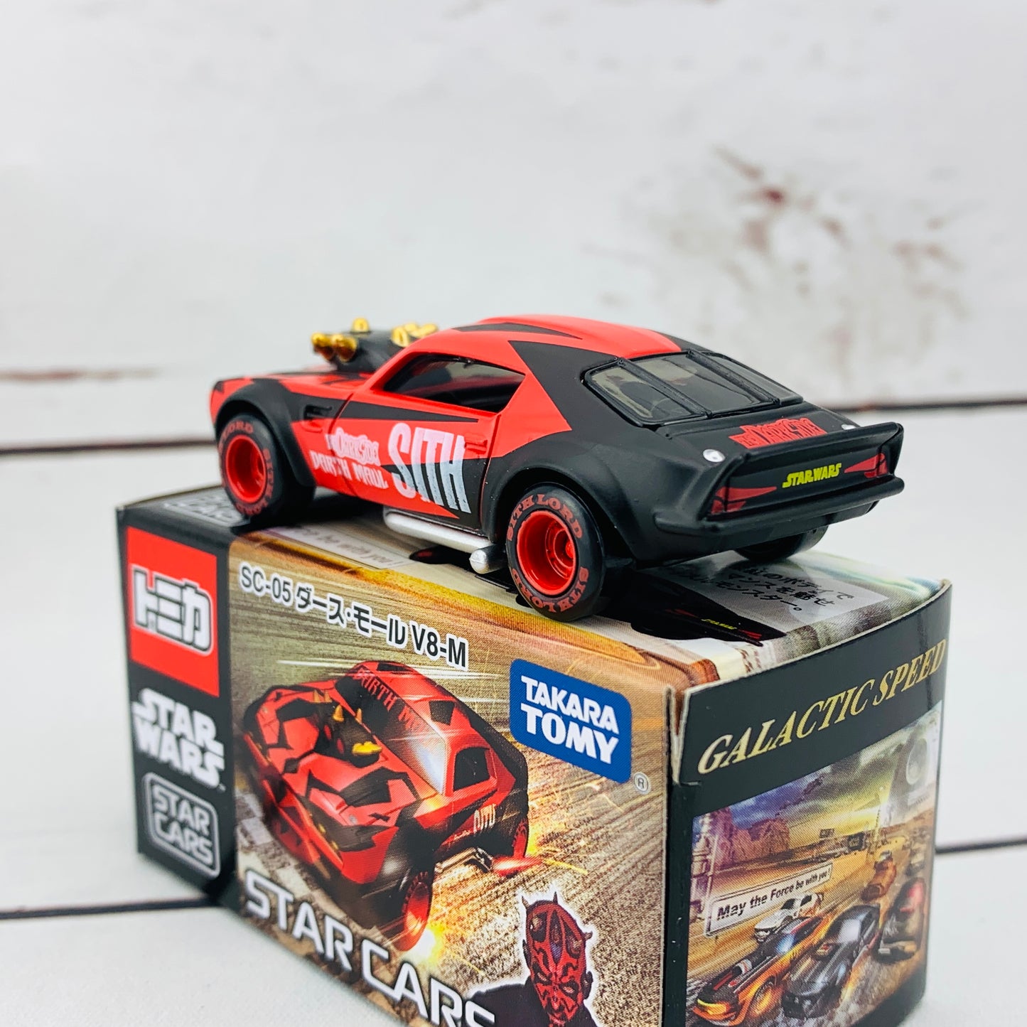 TOMICA STAR WARS STAR CARS SC-05 Darth Maul V8-M