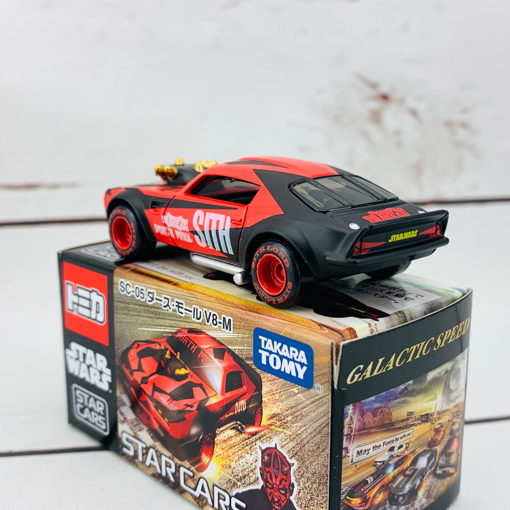 TOMICA STAR WARS STAR CARS SC-05 Darth Maul V8-M