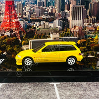 HOBBY JAPAN 1/64 Honda CIVIC (EF9) SiR Ⅱ Customized Version Yellow HJ641031CY