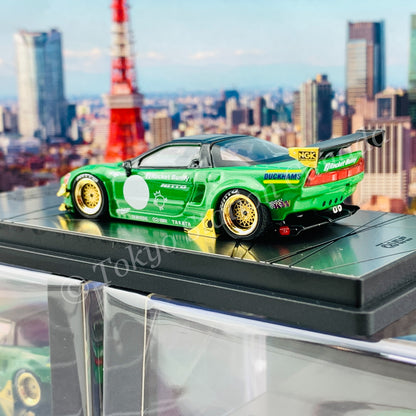 INNO64 1/64 NSX NA1 PANDEM ROCKET BUNNY Green Metallic IN64-NSXP-GRE