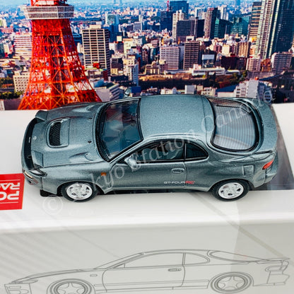 POPRACE 1/64 Toyota Celica GT-FOUR ST185 Grey Metallic PR64-185-GRY