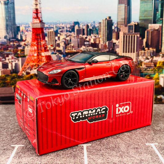 Tarmac Works 1/64 Global64 Aston Martin DBS Superleggera Red Metallic T64G-004-RE