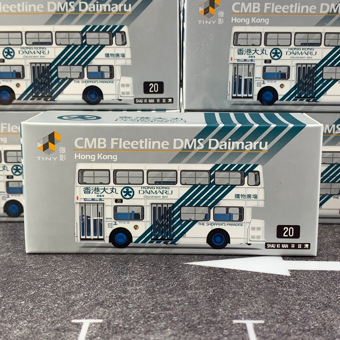Tiny CMB Fleetline DMS Daimaru Plus "Searching For Views in Hong Kong" 港漫境搜套裝 Ver.2 (香港大丸DMS巴士 + 漫畫 II)