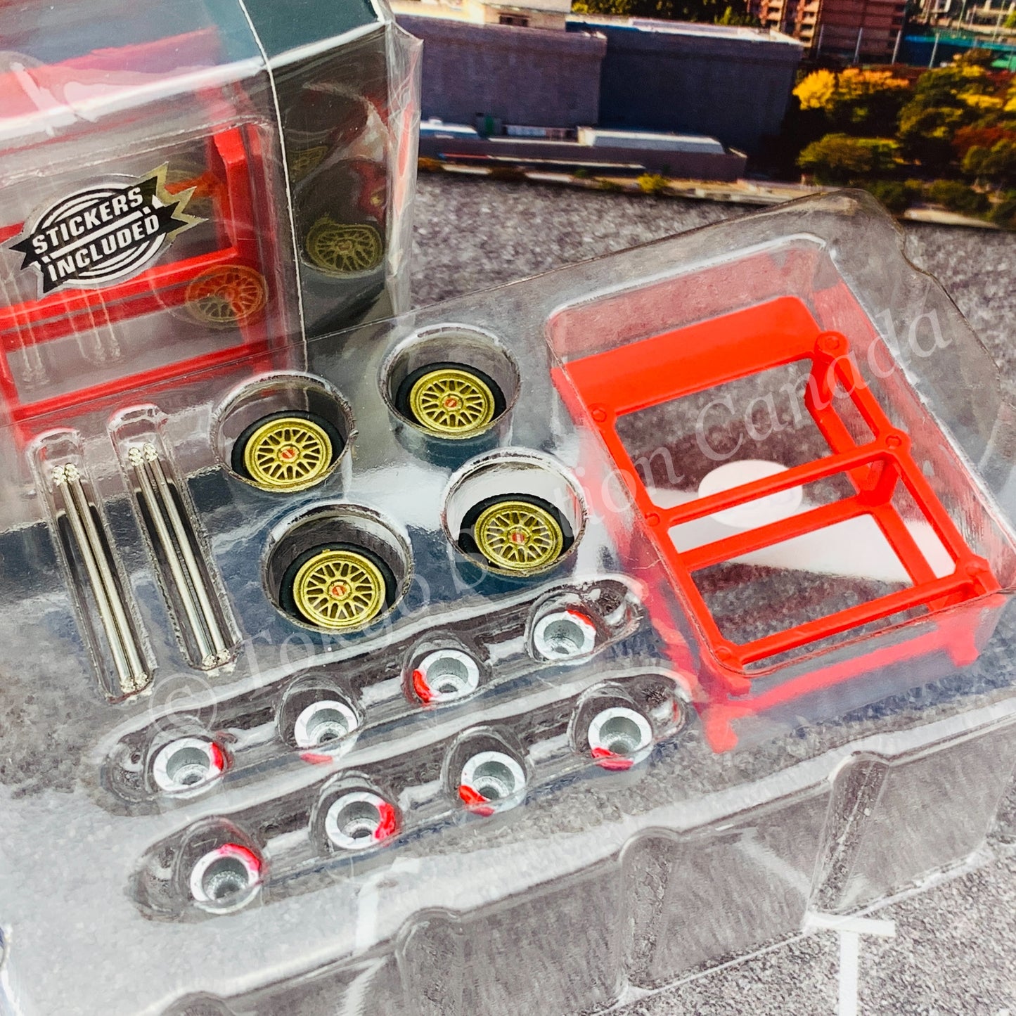 TARMAC WORKS PARTS64 1/64 BBS LM Gold T64W-001-CE