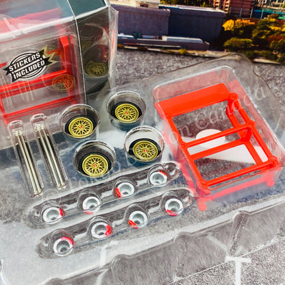 TARMAC WORKS PARTS64 1/64 BBS LM Gold T64W-001-CE