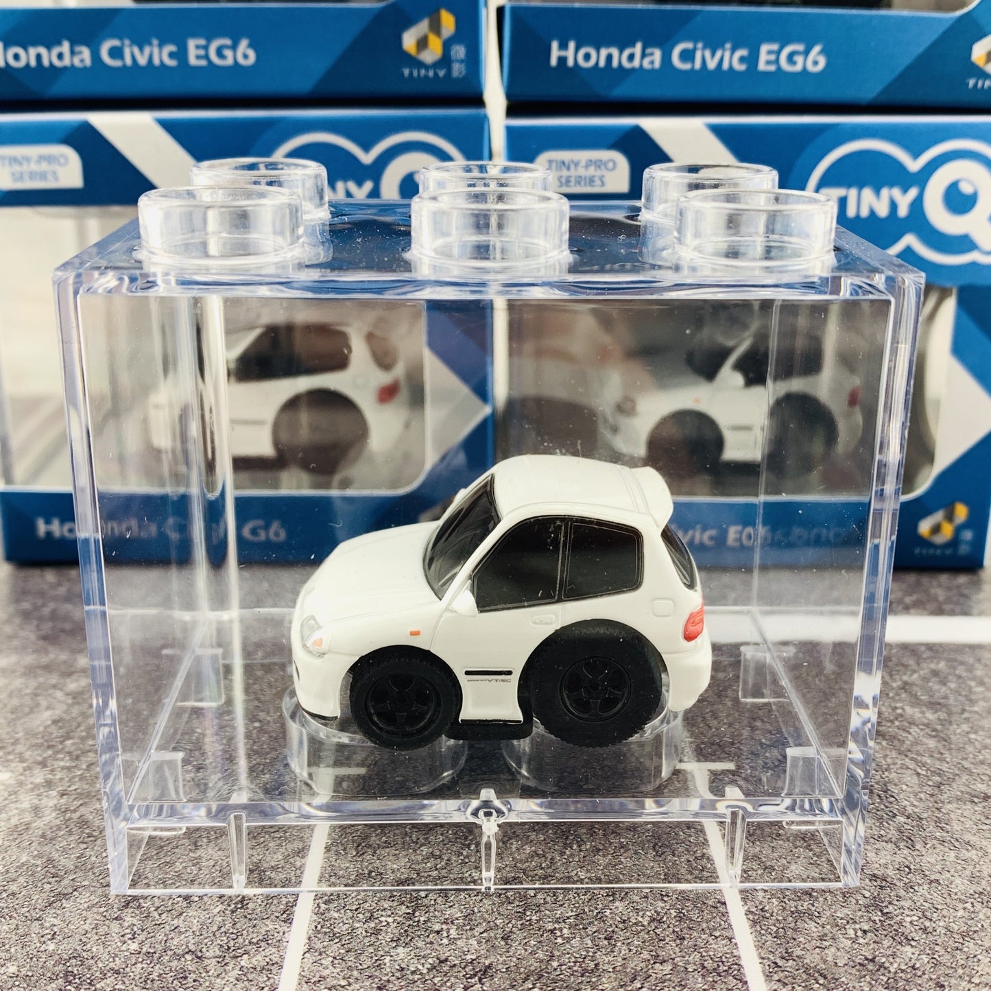 TINYQ Pro-Series 01 - Honda Civic EG6 (White) TinyQ-01c