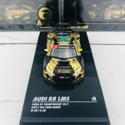 Tarmac Works 1/64 Audi R8 LMS China GT Championship 2017 AAPE / Tak Chun Group - M. Lee / A Au T64-007-CGT17A