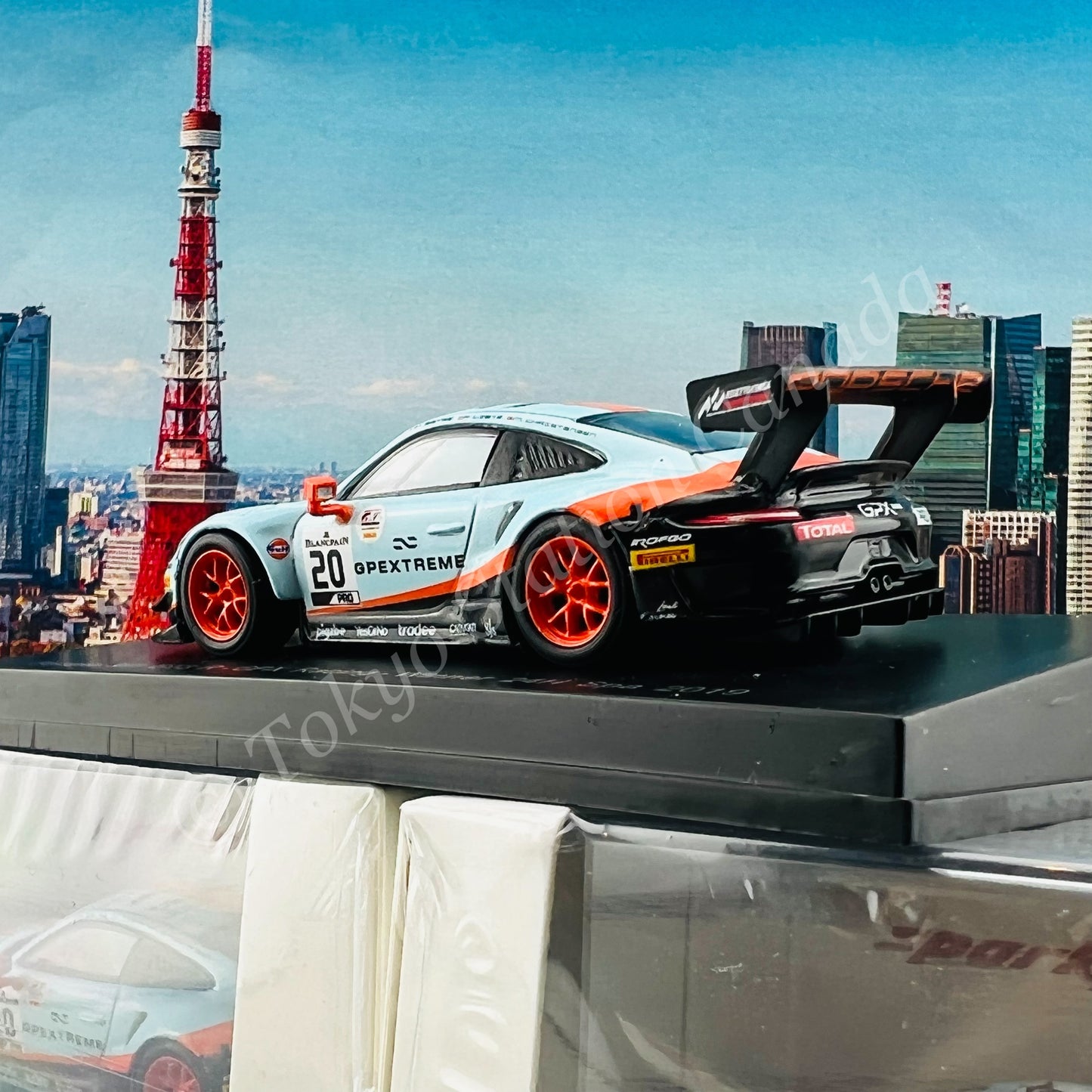 Sparky 1/64 Porsche 911 GT3 R No.20 GPX Racing Winner 24H Spa 2019 R. Lietz - M. Christensen - K. Estre Y184