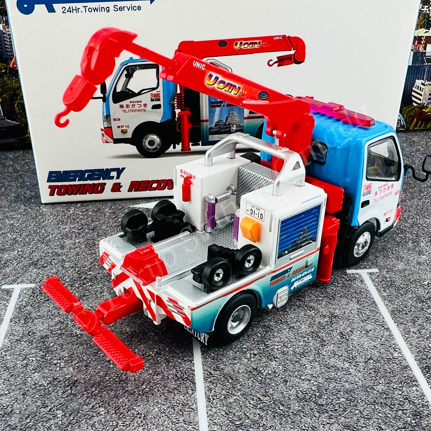 TINY 微影 HINO 300 AKATSUKI TOW TRUCK ATC65366