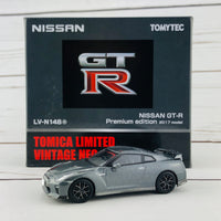Tomica Limited Vintage Neo Nissan GTR Premium Edition 2017 Model GREY LV-N148e