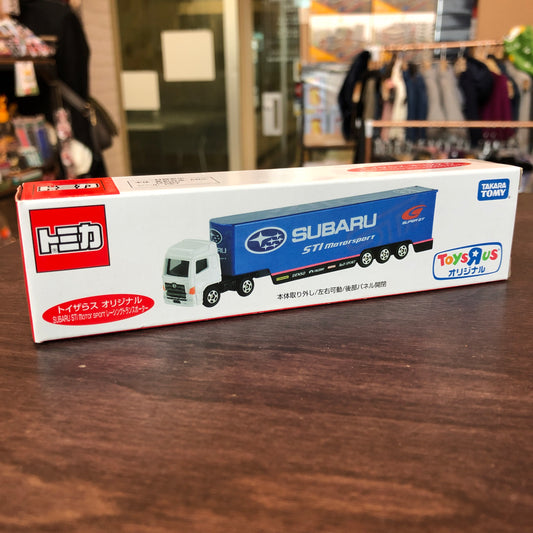 TOMICA x TOYRUS Japan Subaru STI Motorsport Transporter