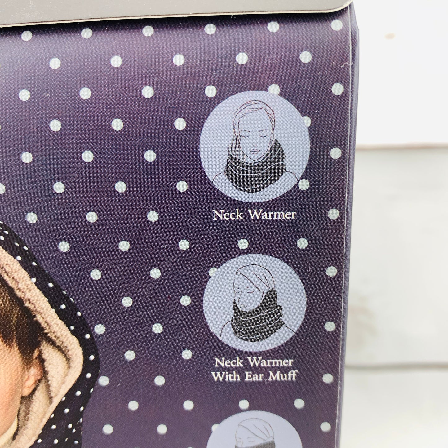 BOA 5 Way Neck Roll - Navy Dot