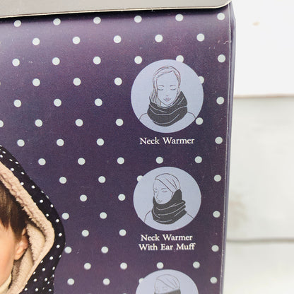 BOA 5 Way Neck Roll - Navy Dot