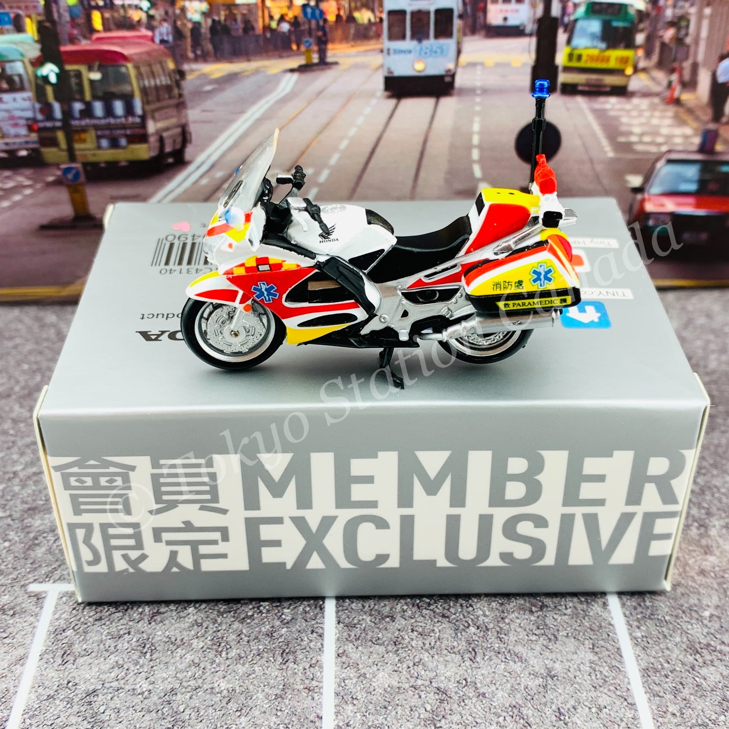 TINY 微影 Honda ST1300P EMAMC Hong Kong FSD (MEMBER EXCLUSIVE 會員限定) ATC43140