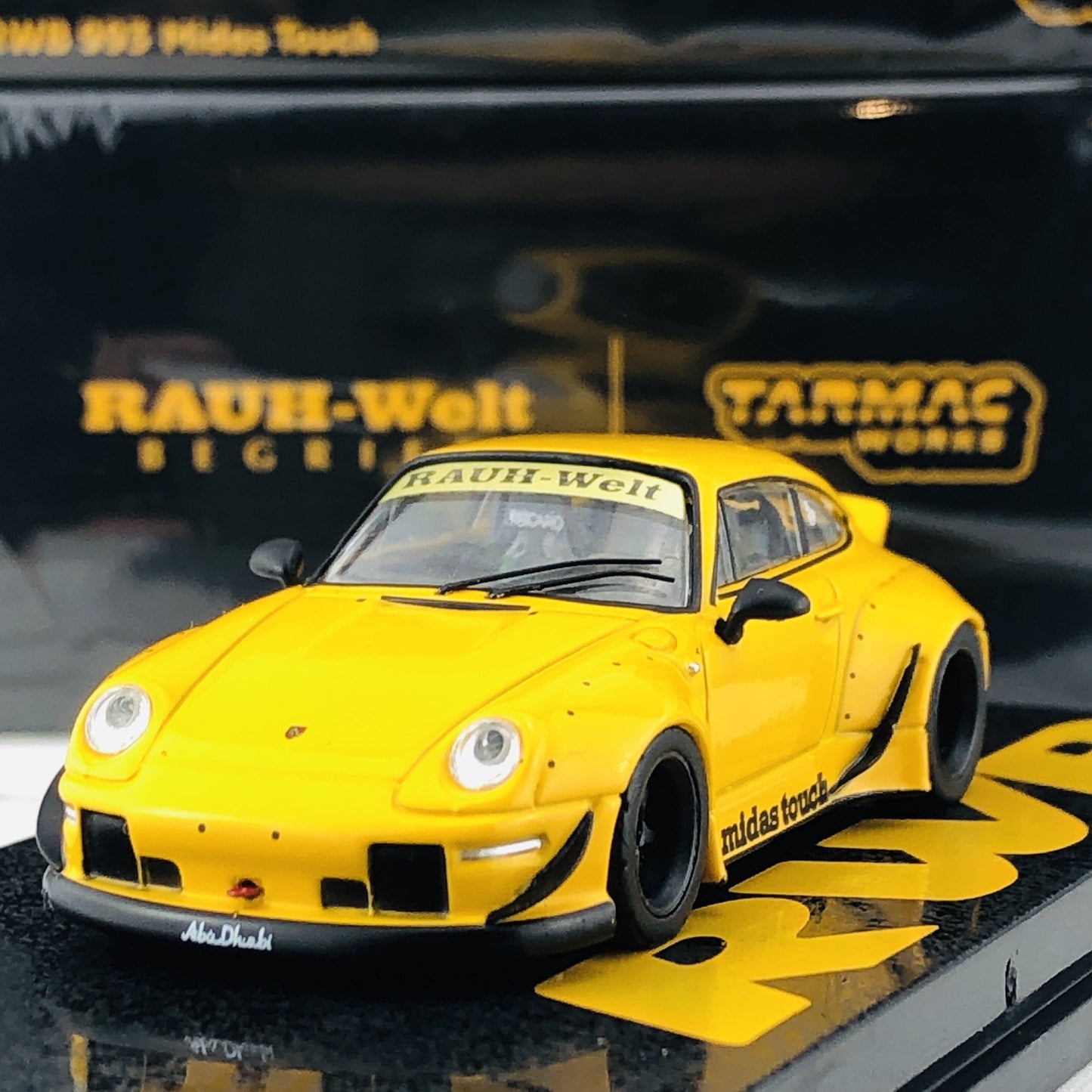 Tarmac Works 1/64 RWB 993 Midas Touch Malaysia Exclusive Model T64-017-MT
