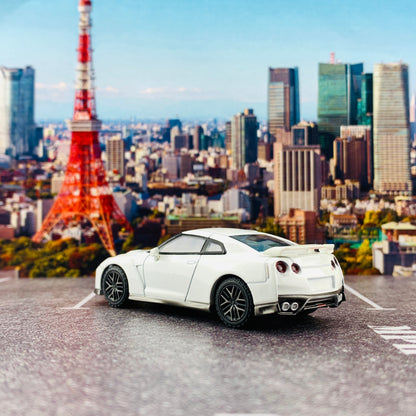 Tomica Limited Vintage Neo 1/64 Nissan GTR Premium Edition 2017 Model WHITE LV-N148c