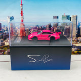 Scale Box 1/64 LB Porsche 997 Pink SB640002G
