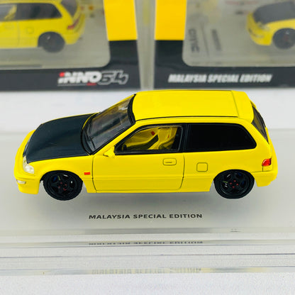 INNO64 HONDA CIVIC EF9 SiR Malaysia Special Edition IN64-EF9-YLMLS