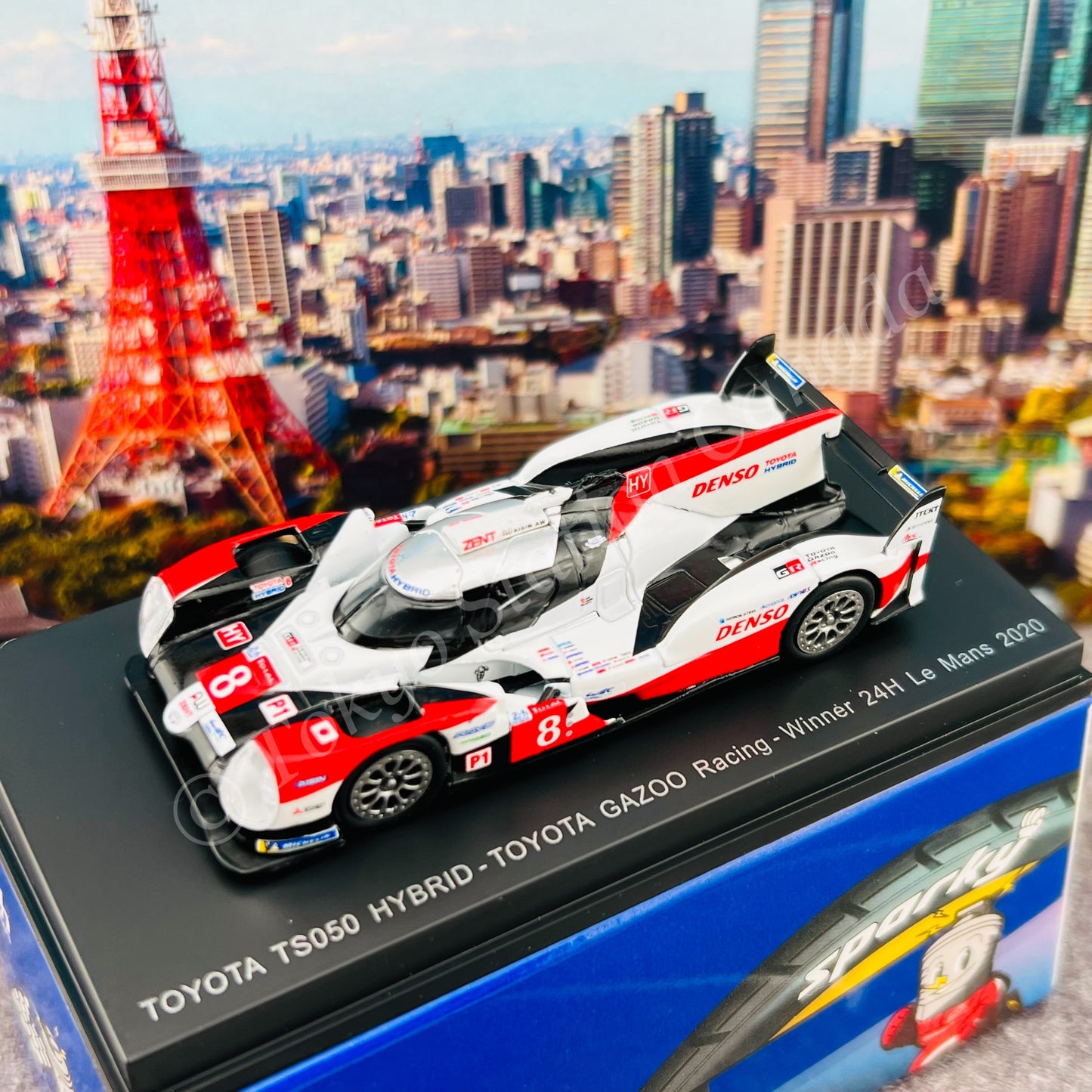Sparky 1/64 TOYOTA TS050 HYBRID NO.8 TOYOTA GAZOO RACING WINNER 24H LE MANS 2020 S. BUEMI - B. HARTLEY - K. NAKAJIMA Y220