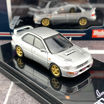 Hobby Japan 1/64 Subaru Impreza WRX GC8 STi Verion II Light Silver HJ641013SS