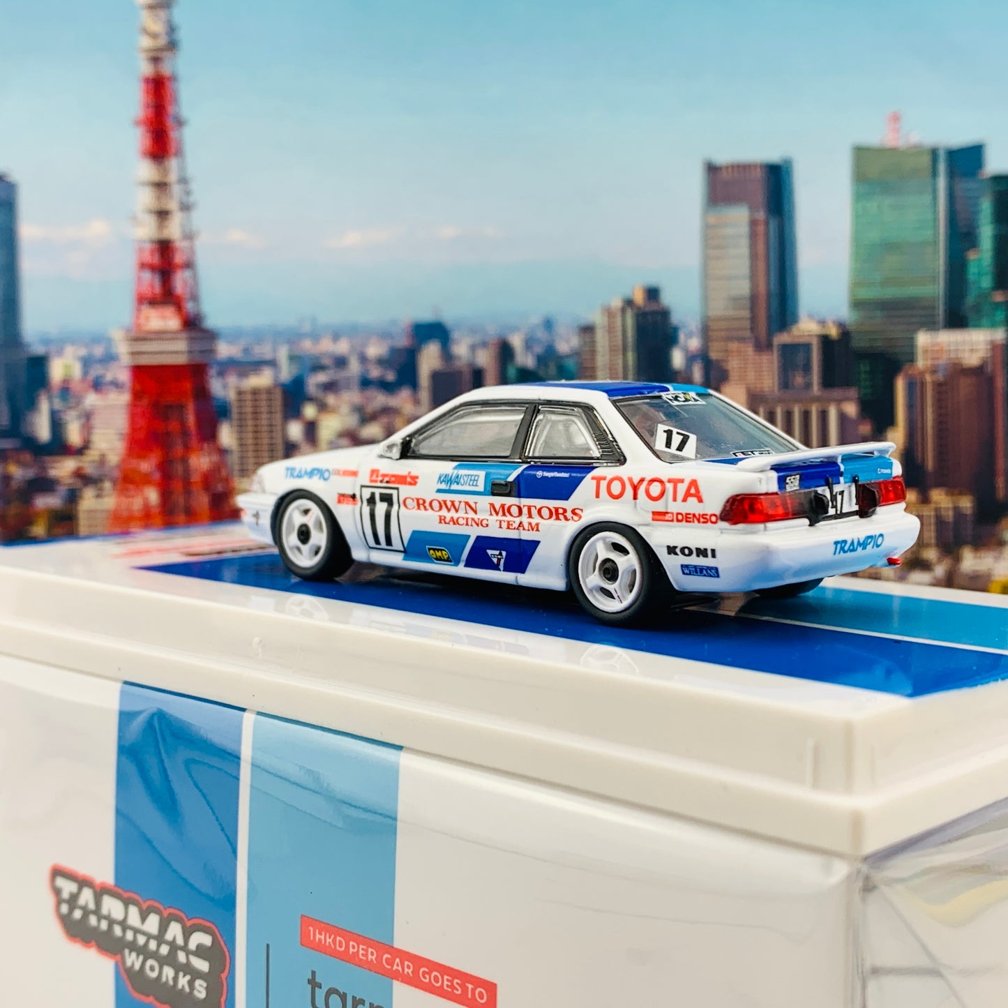 Tarmac Works 1/64 Toyota Corolla Levin AE92 Macau Guia Race 1989 #17 - Macau GP 2020 Special Edition - HOBBY64 T64-036-89MGP17