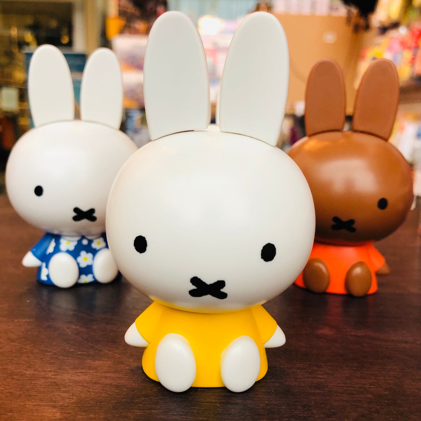CAPCHARA miffy Figure by Bandai - Yellow