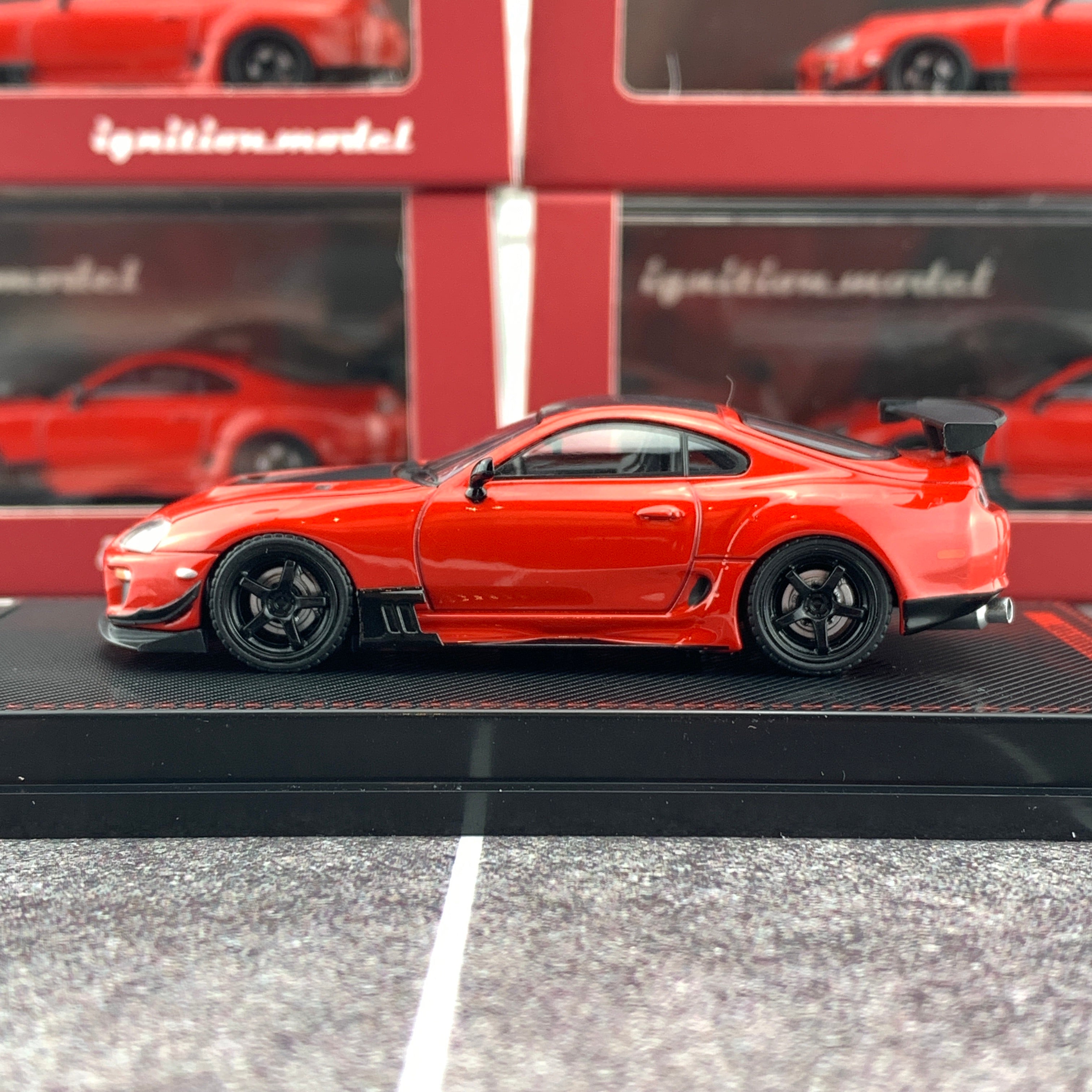 Ignition Model 1/64 Toyota Supra (JZA80) RZ Red IG1862 – Tokyo Station