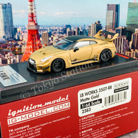 Ignition Model 1/64 LB-Silhouette WORKS GT Nissan 35GT-RR Matte Gold IG2383