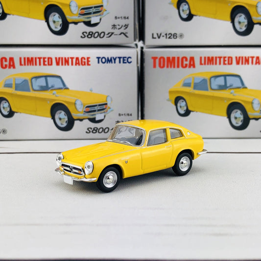 Tomica Limited Vintage Tomytec 1/64 Honda S800 Coupe LV-126e