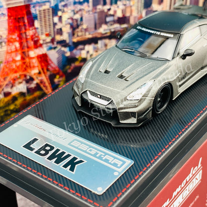 Ignition Model 1/64 LB-Silhouette WORKS GT Nissan 35GT-RR Titanium Gray IG2381