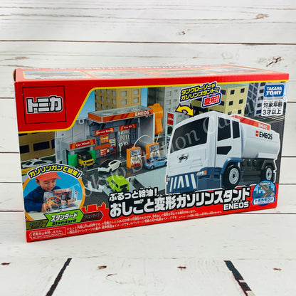 TOMICA TOWN ENEOS Gas Station Transformer 4904810170020