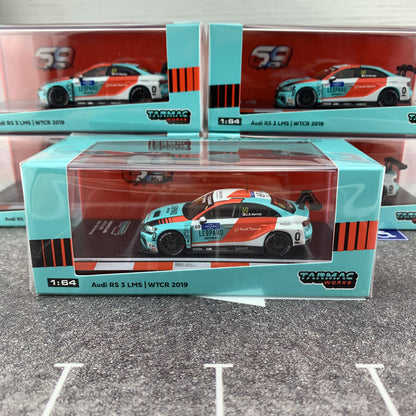 Tarmac Works 1/64 Audi RS3 LMS WTCR 2019 Jean-Karl Vernay T64-013-19WTCR69