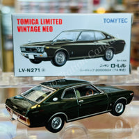TOMYTEC Tomica Limited Vintage Neo 1/64 Nissan Laurel HT 2000SGX (dark green) 1974 LV-N271a