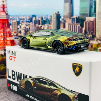 MINI GT 1/64 LB WORKS Lamborghini Huracán ver. 2 Magic Bronze LHD MGT00190-L