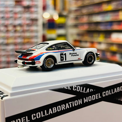 Tarmac Works x MINICHAMPS COLLAB64 1/64 Porsche 934 24h Daytona 1977 #61 T64MC-003-DAY (643776461)