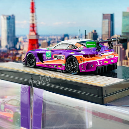 Tarmac Works HOBBY64 Collection 1/64 Mercedes-AMG GT3 WeatherTech SportsCar Championship 2019 Keating / Bleekemolen T64-008-19WSC33