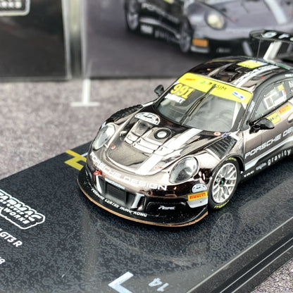 Tarmac Works 1/64 Porsche 911 GT3 R Macau GT Cup - FIA GT World Cup 2018  Mathieu Jaminet T64-032-18MGP991