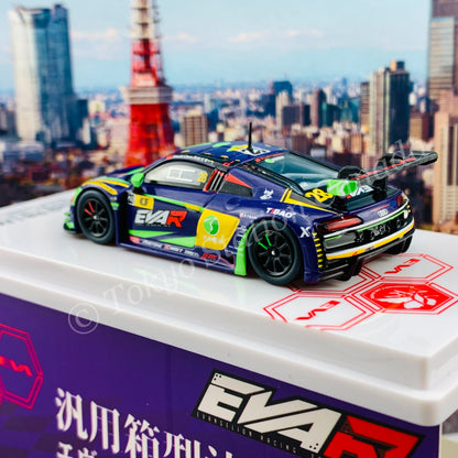 POPRACE 1/64 Audi R8 LMS EVA RT TEST TYPE-01 TSRT R8 Macau GT Cup 2020 David Chen PR64-R8LMS-20MGT28