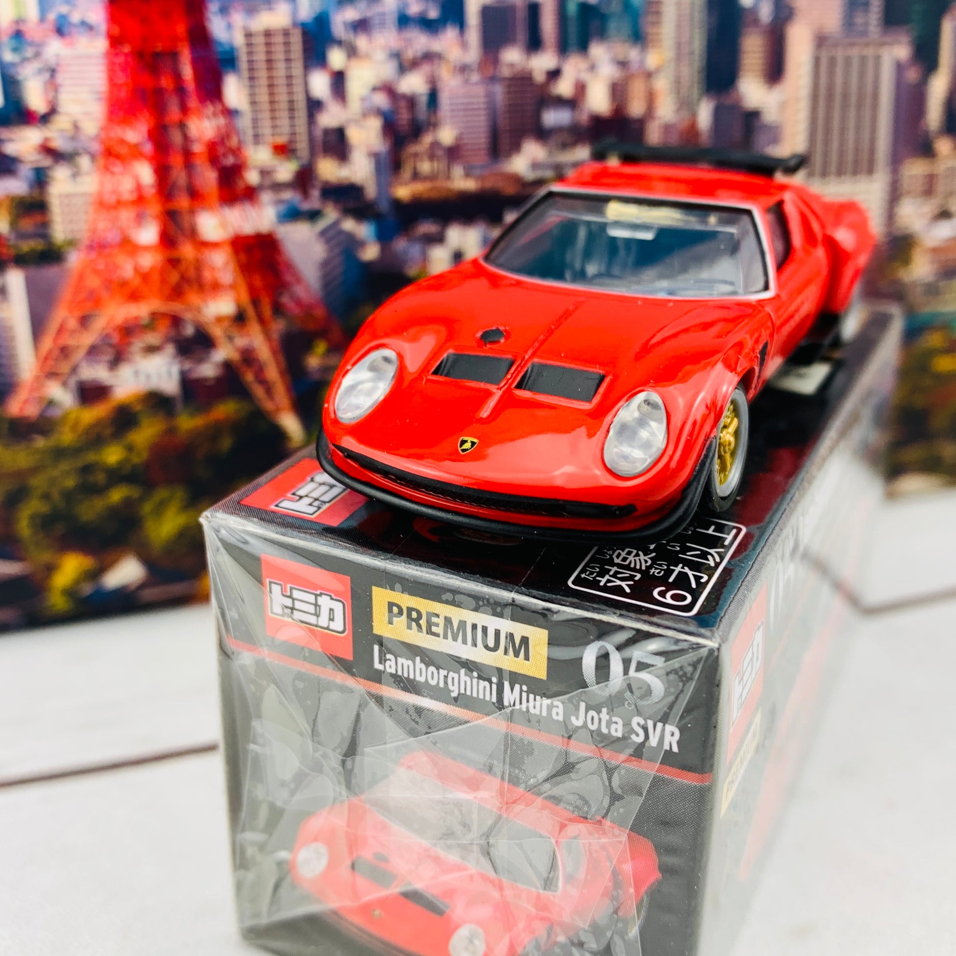 Tomica Premium 05 Lamborghini Miura Jota SVR