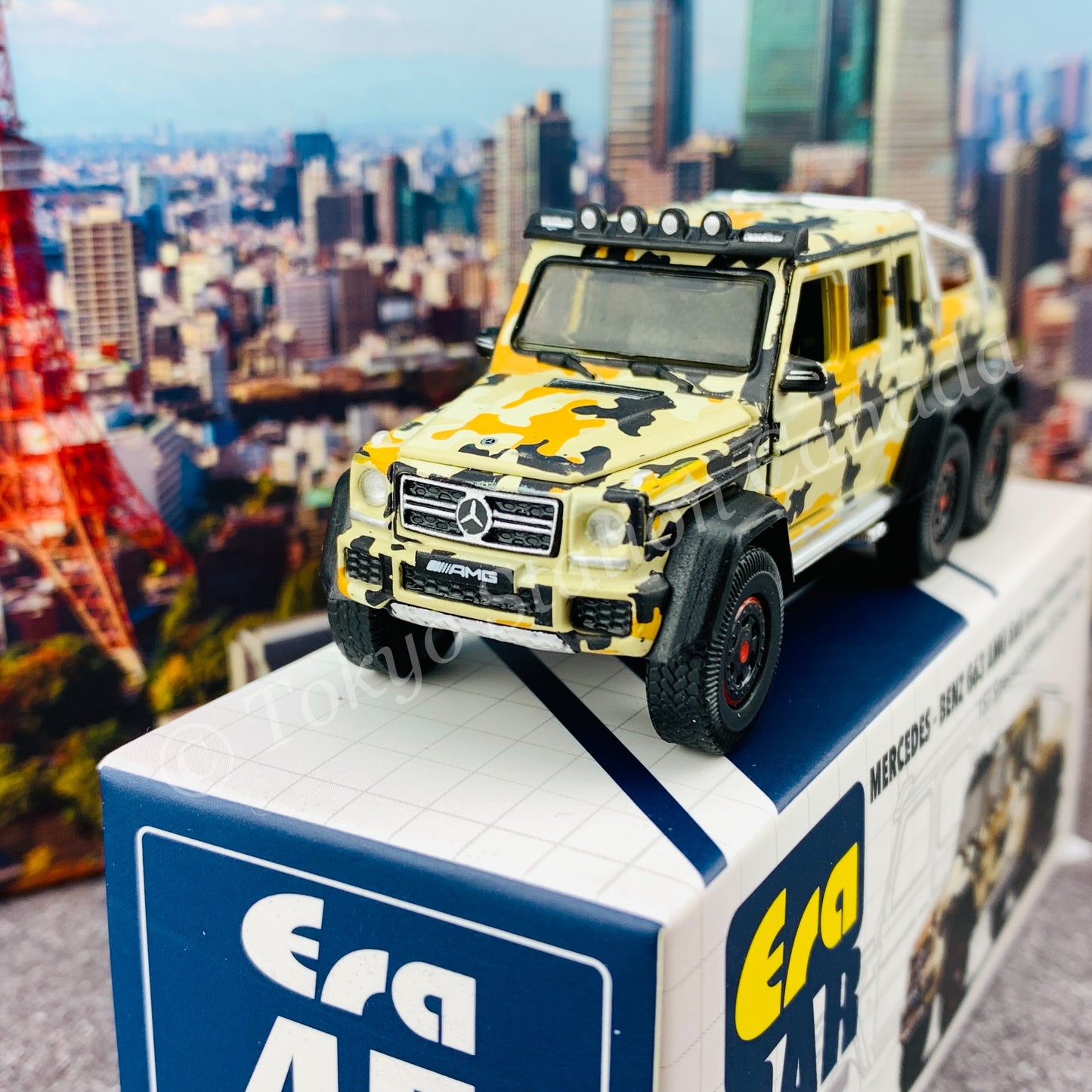 ERA CAR 45 1/64 Mercedes-Benz G63 AMG 6x6 Brown Woodland Camo (1st Special Edition) MB206X6RF45